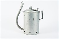 BROOKINS TWO GALLON OIL CAN POUR