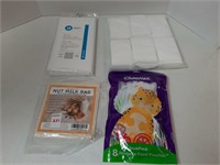 NUT MILK BAG, CHOOMMEE FOOD POUCHES, SHOWERLINER,