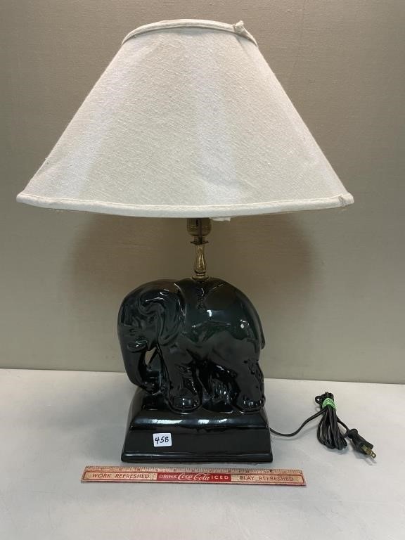 INTERESTING ELEPHANT TABLE LAMP