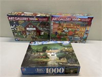 NICE LOT OF PUZZLES