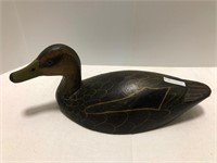 CLIFF AVANN UNMARKED WOOD DECOY