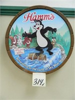 Hamm's "Roll Out The Bear'el" Sign