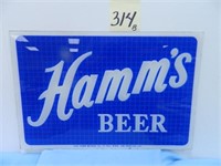 Hamm's Beer Glass Sign Insert