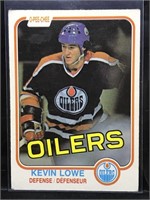81-82 OPC Kevin Lowe RC #117