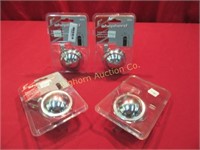 New 2 1/2" Metal Casters 4pc lot