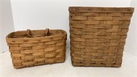 Longaberger Key Baskets 1984 & 1986