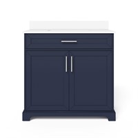 $399 Harwell 36-in Blue Undermount Single Sink