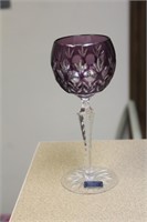 Godinger Cut Glass Goblet