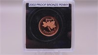 1952 - 2002 Copper Plated Zinc M S 66 Penny