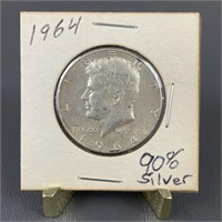 1964 Kennedy Half Dollar (90% Silver)