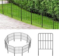 OUSHENG 24'' (H) Garden Fence 25 Panels, Total