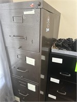 3 Drawer File Cabinet & 4 Drawer File Cabinet