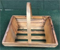 15" x 12" Wood Basket