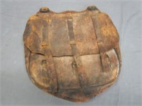 U.S. Leather Saddle Bag