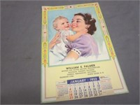 1953 Advertising Calendar