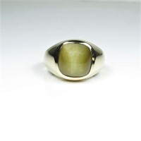 High Quality Men’s Chrysoberyl Cats Eye Ring