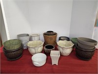 15+ Assorted Pots