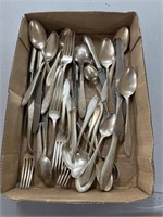 Assorted Silver Plated Flatware