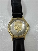 1997 Kennedy Half Dollar Wristwatch, cond unknown