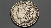 1898 S Morgan Silver Dollar High Grade Rare