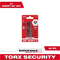 SHOCKWAVE Impact Duty Torx Bit Set (10-Pcs)