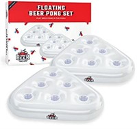 New Pool Beer Pong Game - Inflatable Beer Pong