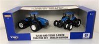 1/64 2 Piece New  Holland Set Dealer Edition