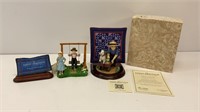 (2) The Amish Heritage collection figurines