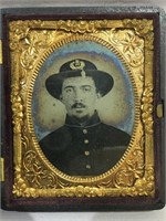 Civil War Soldier Ambrotype Photo – Union Officer