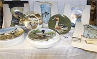 8 DECORATIVE DUCK PLATES