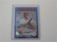 2024 TOPPS HERITAGE CHROME COLTON COWSER RC
