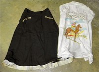 Vintage Ladies Western Outfit, Happy Trails Shirt