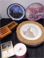 miscellaneous plates and coasters