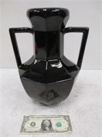 Unique Vintage Black Vase