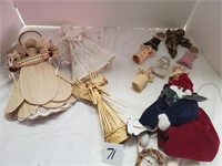 lot of various dolls