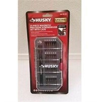 $15  Husky 25-pc Magnetic Precision Screwdriver Se
