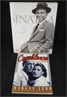 2 Pc Casablanca & Frank Sinatra Books Collection