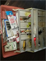 Fishing Tackle Box w/ Contents