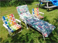 3 LAWN CHAIRS