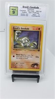 MG cards  9 Brocks Geodude Gym Challenge