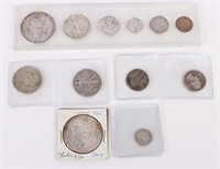 ASSORTED U.S. COINAGE OF THE EARLY 1900'S - (12)