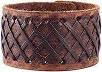 Original Tribe Antique Mens Leather Bracelett