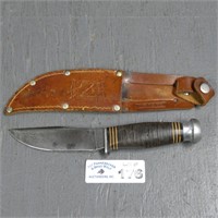 Jean Case Cutlery Fixed Blade Knife & Sheath