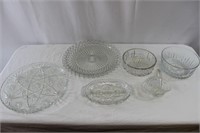 Glass Serving Bowls & Platters
