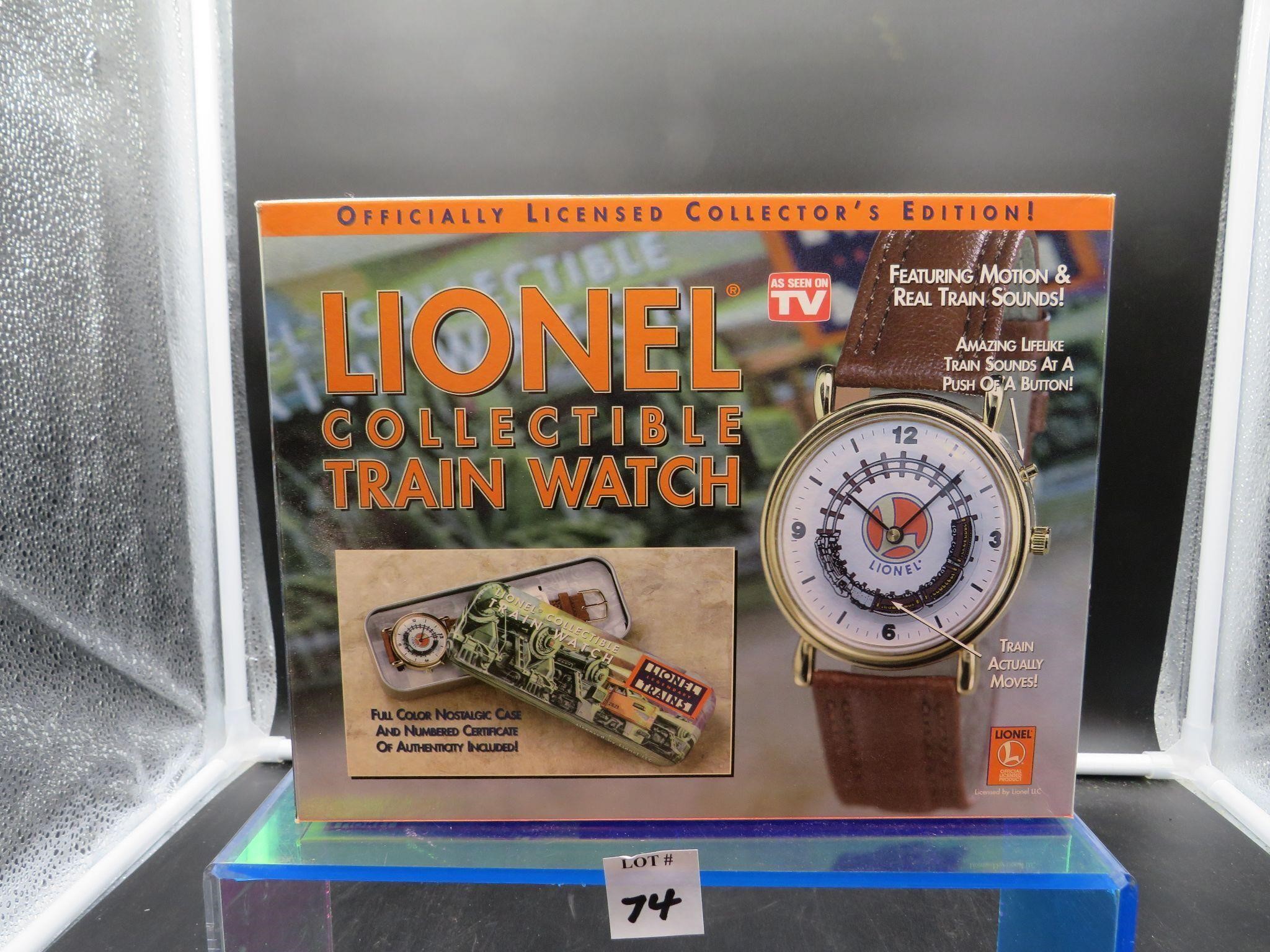 Lionel Collectible Train Watch