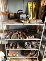 Chainsaw & accessories, wheels, wedges