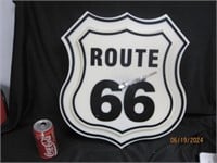 Route 66 Collectible Sign Clock