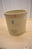 3 Gal. Medalta Crock