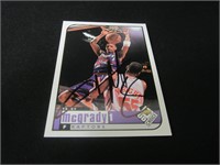 Tracy McGrady Signed Trading Card RCA COA