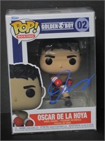 Oscar De La Hoya Signed Funko Pop COA Pros